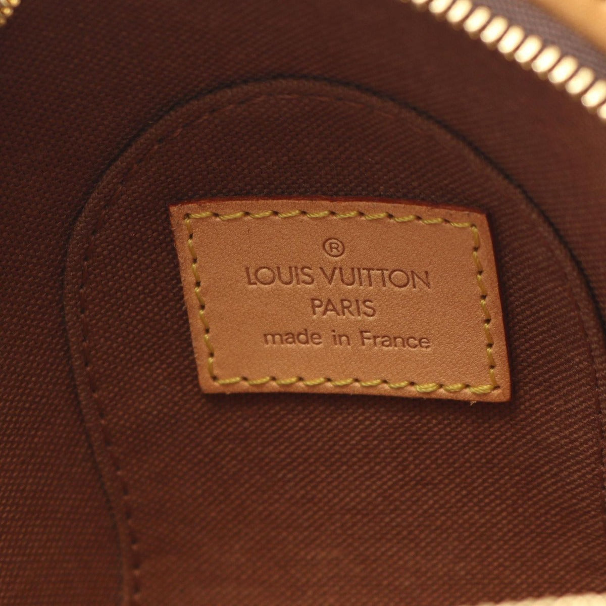 Louis Vuitton Pouch Mini Ellipse Leather — view 4