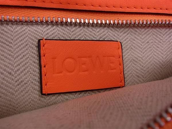 Loewe Anagram Raffia X Leather 2WAY Handbag Shoulder Bag Crossbody