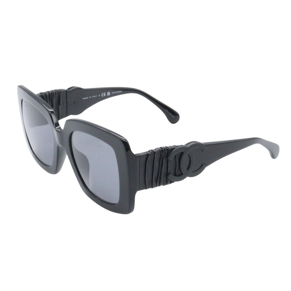 Chanel Sunglasses 888 T8 Black — view 2