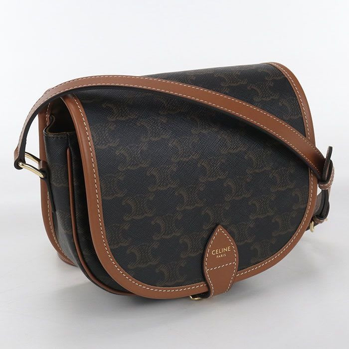 Celine Triomphe Canvas Shoulder Bag
