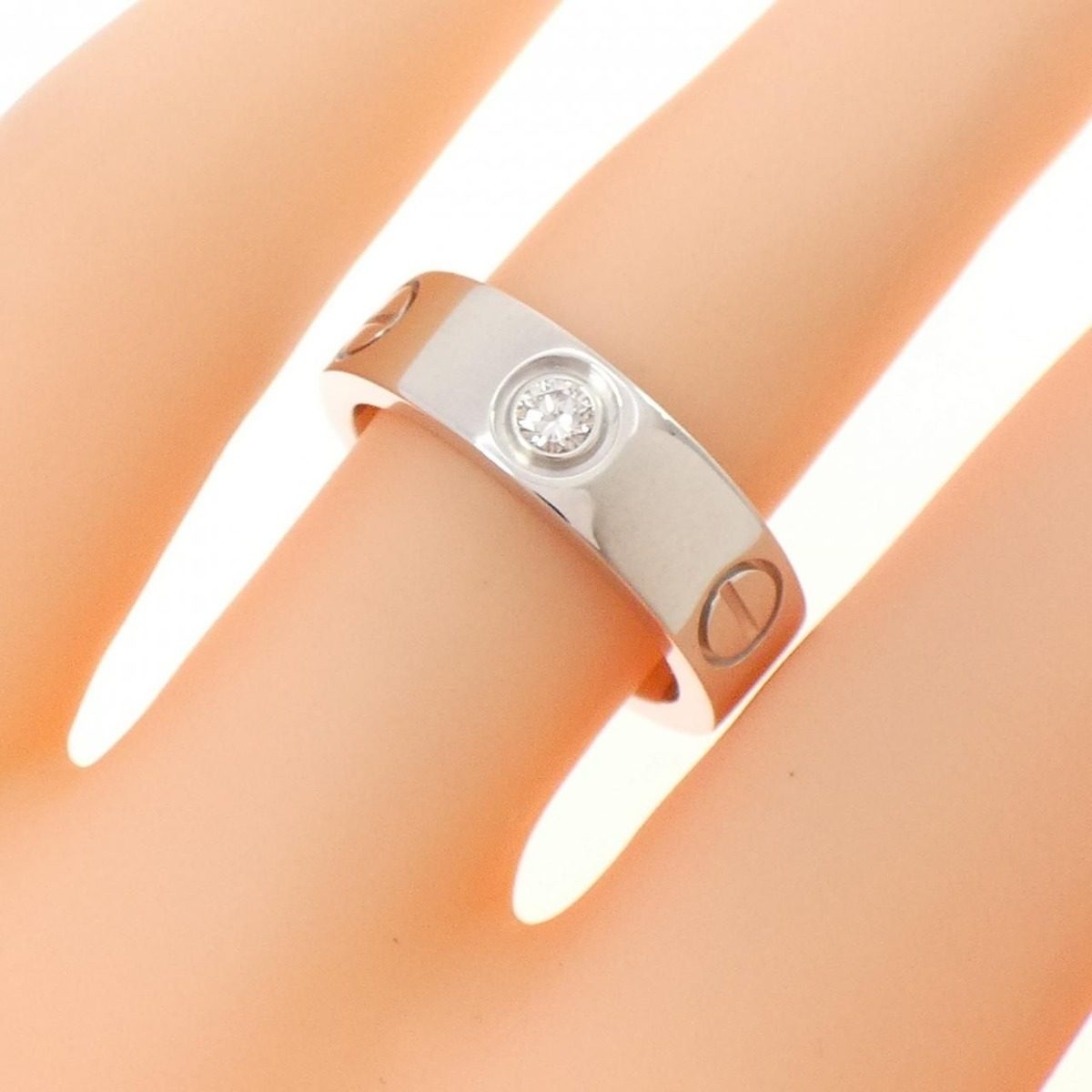 Cartier Love Half Diamond Ring — view 6