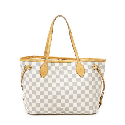 Louis Vuitton Neverfull Ivory Damier Azure AB
