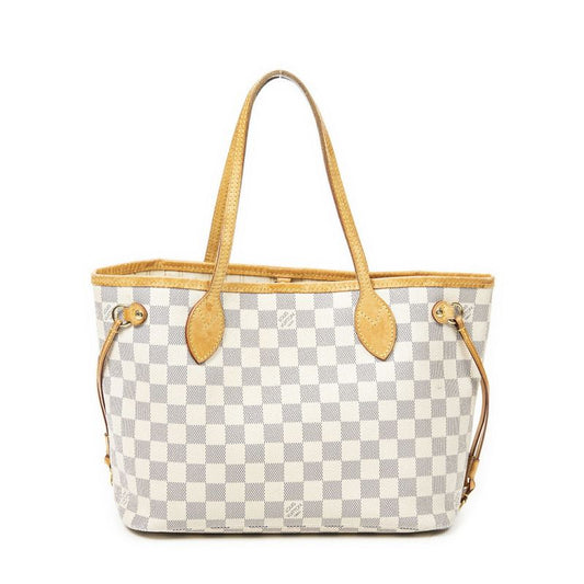 Louis Vuitton Neverfull Ivory Damier Azure AB