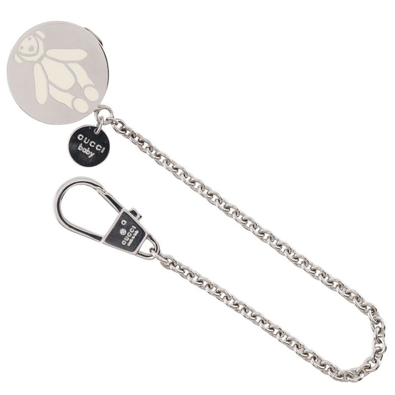 Gucci Baby Chain With Clip Metal Silver _ Key Holder