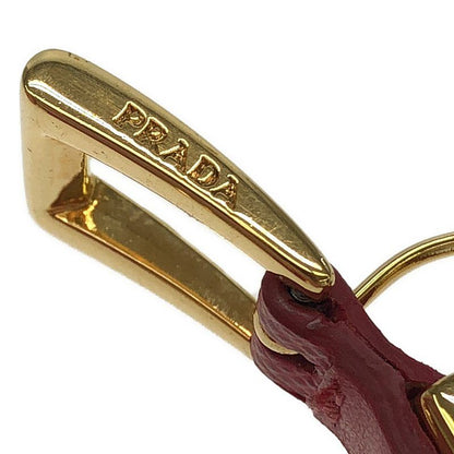 Prada Leather Studded Bracelet Accessories - Pink - Women