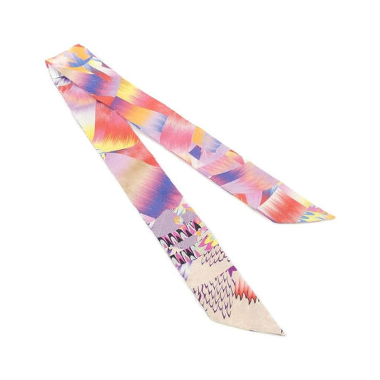 Hermes Twilly Marble Silk Scarf