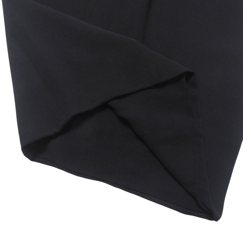 Gucci Dress Size 38 Short Sleeves Dress Silk Black Made In Italy 20250428 Ra4481