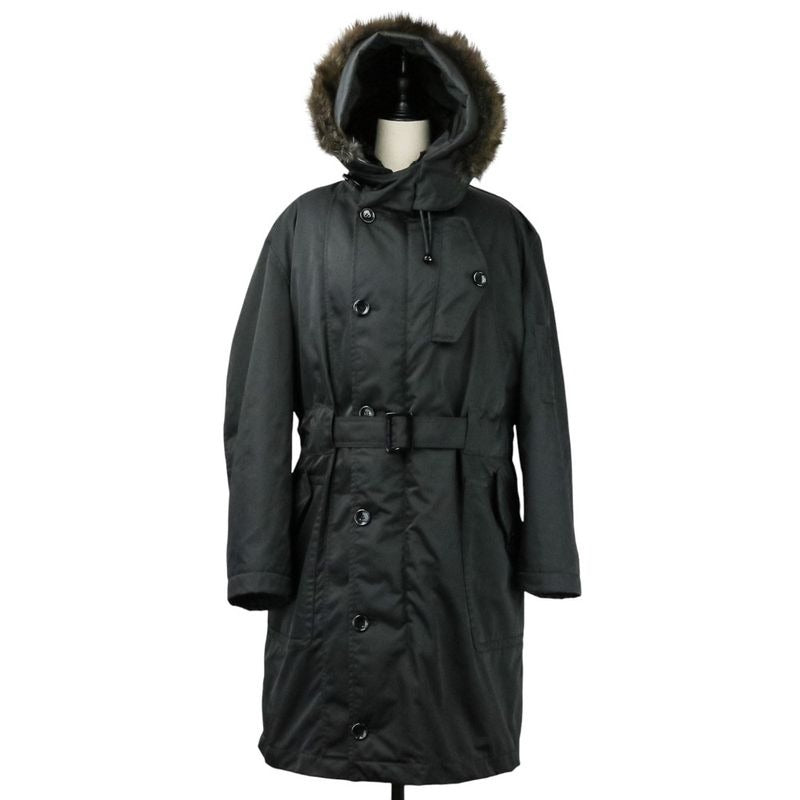 Louis Vuitton Veritable Plume D'ole Sable Beaver Fur Hood Down Coat Size