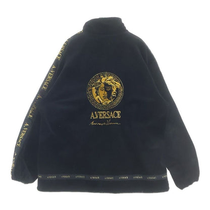 Versace Aversace Alfred Velvet Track Jacket Black