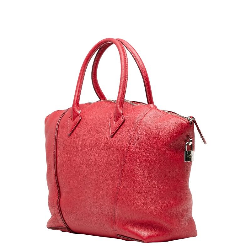 Louis Vuitton Parnacea Lockit PM Shoulder Bag Handbag 2WAY M94595 Raspberry