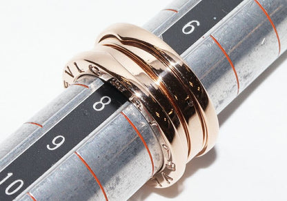 Bulgari Ring 18K Pink Gold Bzero1 Ring S