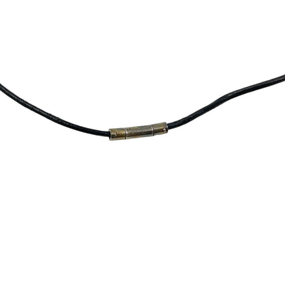 Gucci Triangle Motif Silver Necklace — view 2