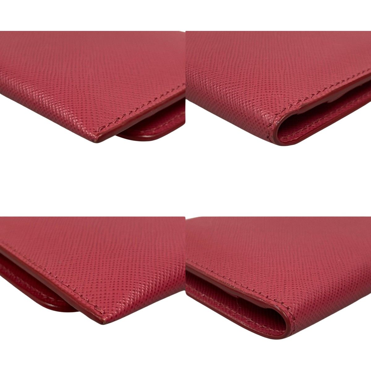Prada Saffiano Card Case/business Card Case 1mc362 Pink