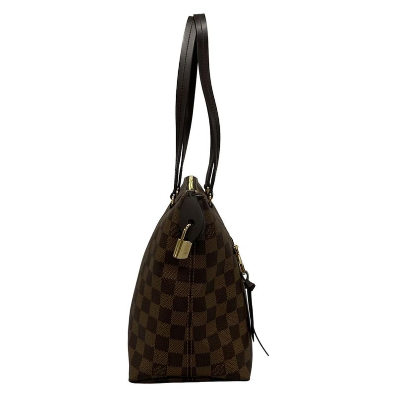 Louis Vuitton Damier Jena PM N41012 Ebène Tote Bag