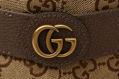 Gucci Hat Gucci GG Canvas Fedora Hat 576587 4hg62 2564 M Size 58cm (22.83in)