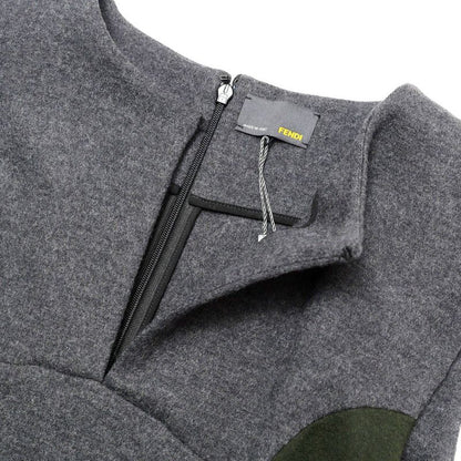 Fendi Dress Size 42 Bicolor Sleeveless Dress Made In Italy 20240924 Ra1362