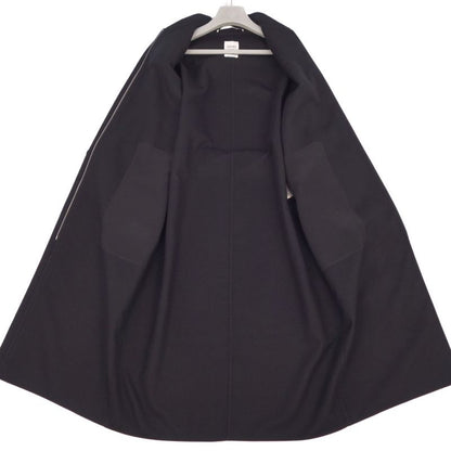 Hermes 22SS Long Coat Leather Belt Cashmere