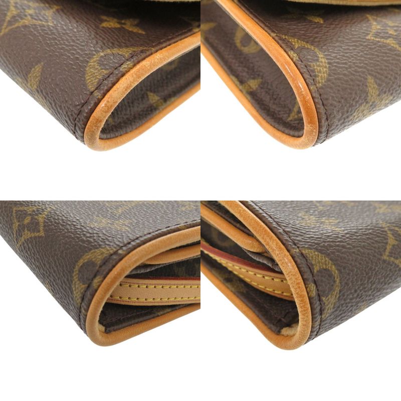 Louis Vuitton Pochette Twin GM Monogram M51852 Shoulder Bag LV 0658 Louis