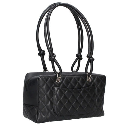 Chanel Cambon Line Lambskin Beau Ring Handbag Women