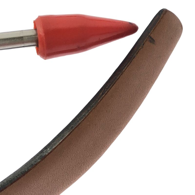 Gucci - G Buckle Leather Belt - Brown - Women's