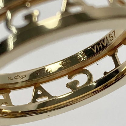 Bvlgari B-Zero1 Logo Spiral Ring 358712 K18 #58 Ring B-Zero1