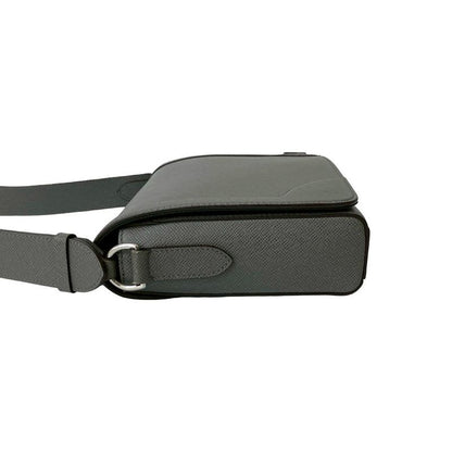 Louis Vuitton New Flap Messenger Taiga Leather Shoulder Bag