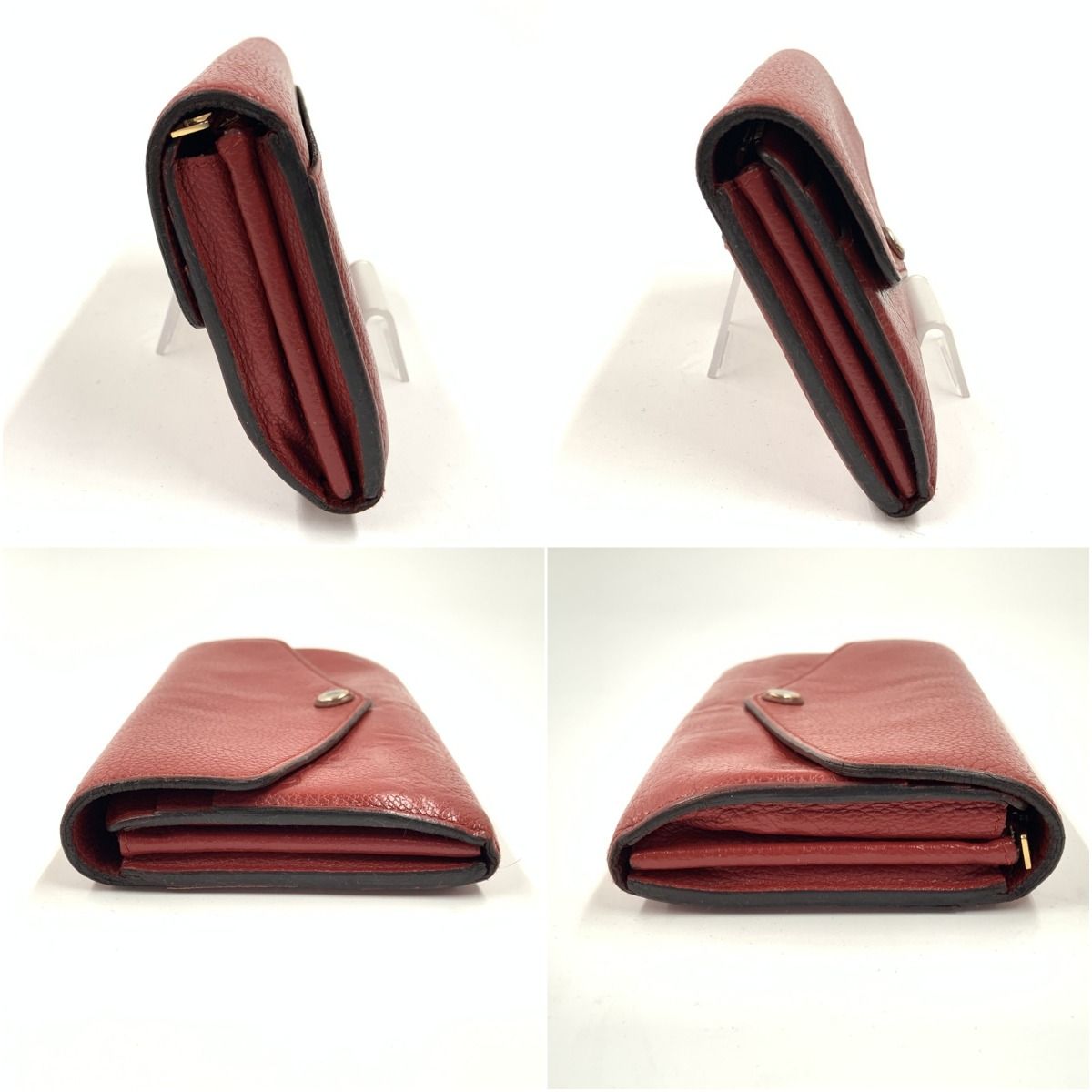 Louis Vuitton Monogram Empreinte Portefeuille Sarah Bifold Long Wallet M62213