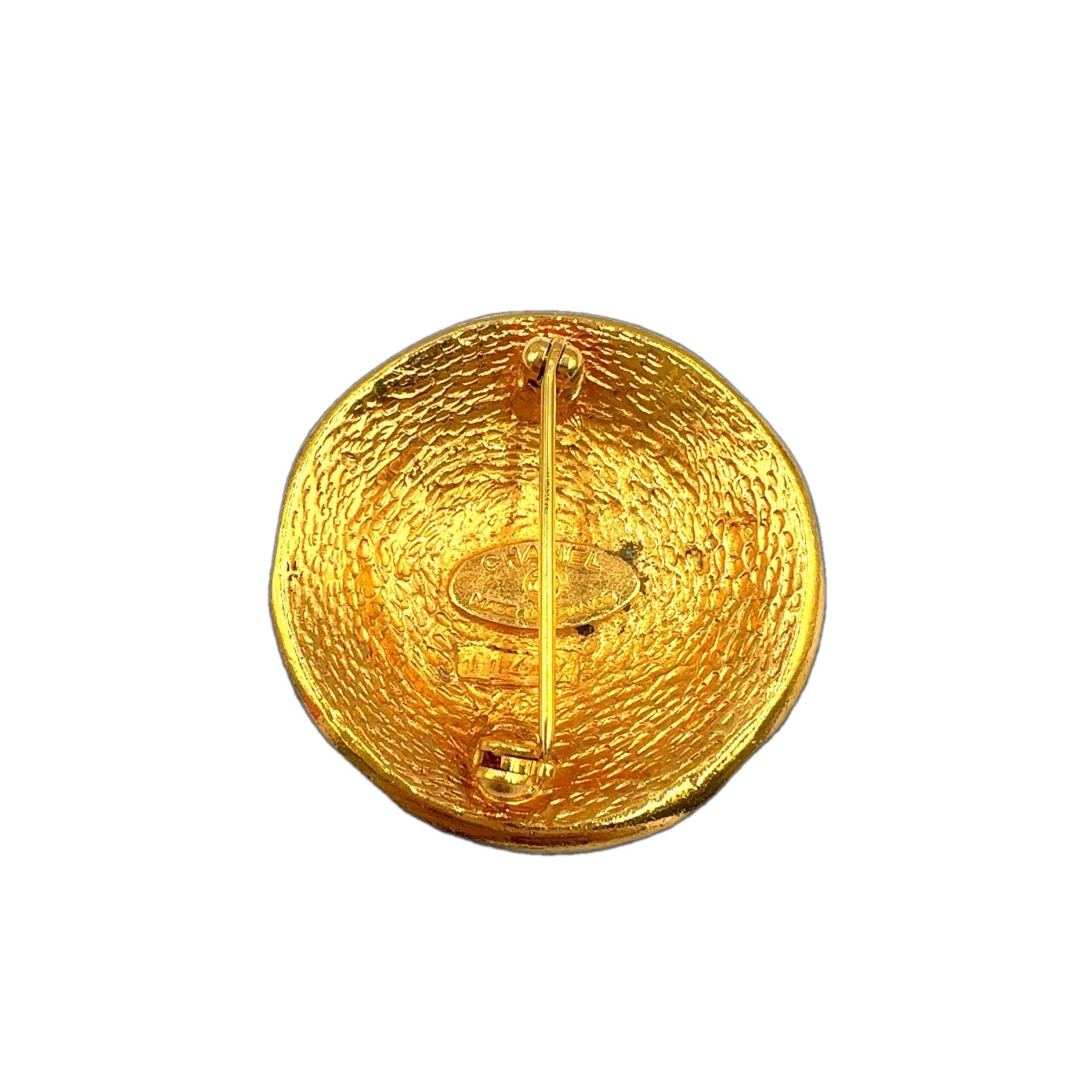 Chanel 31 Rue Cambon Gold Plated Brooch — view 2