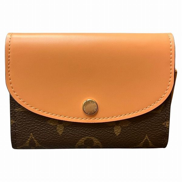 Louis Vuitton Monogram Portmonnais Rosali M83581 Compact Wallet Coin Case Women
