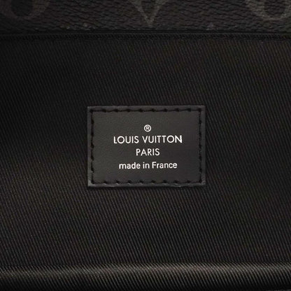 Louis Vuitton Monogram Eclipse Steamer Backpack M44052 Black Men's