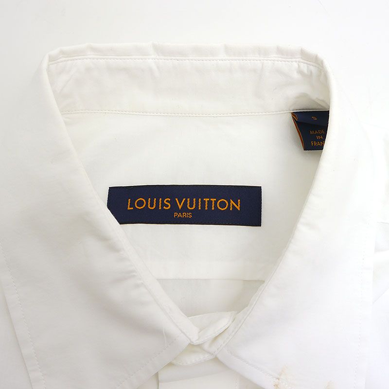 Louis Vuitton Short Sleeve Shirt Size S Cotton White
