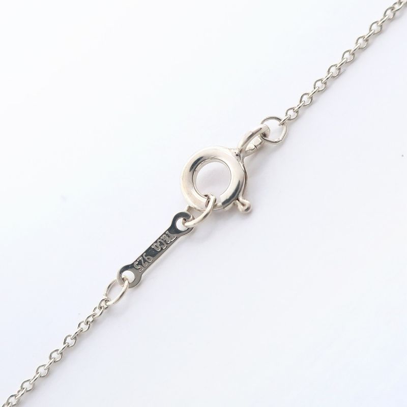 Tiffany & Co New Tenderness Heart Paloma Picasso 925 Silver Ladies 4.4g Necklace