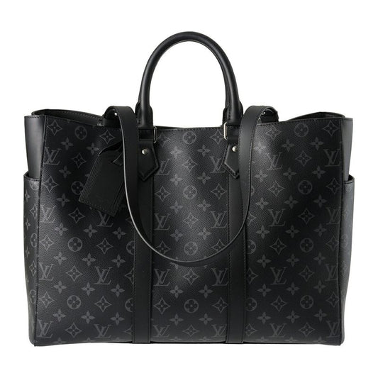 Louis Vuitton Tote Bag Sac Pla 24H Black/gray