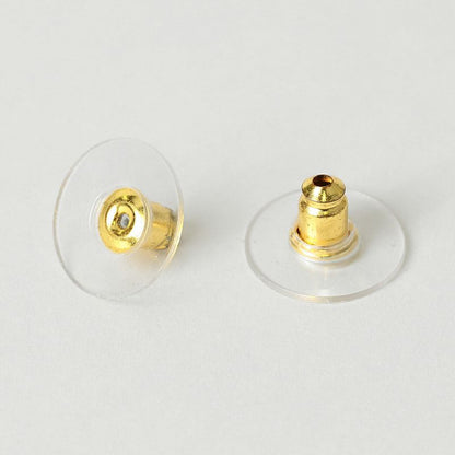 Chanel Earrings Stud Earrings Gold/white