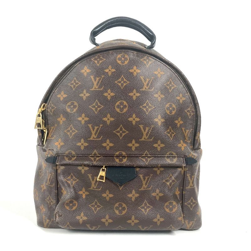Louis Vuitton Backpack Sac Palmsp Rings Backpack MM M44874 Monogram Canvas Brown