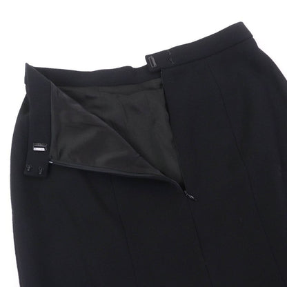 CHANEL Vintage 95A P05422v03075 100% Wool Rare Large Size 4 Pockets Coco Button