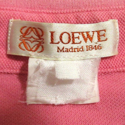 Good Loewe Vintage Short Sleeve Polo Shirt Pink Women's Used