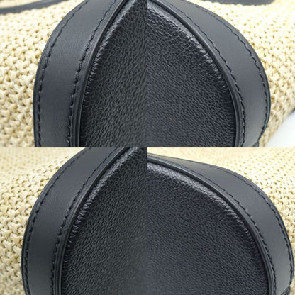 Louis Vuitton Petit Bucket 2WAY Bag Hand Shoulder - M59961 RFID Raffia