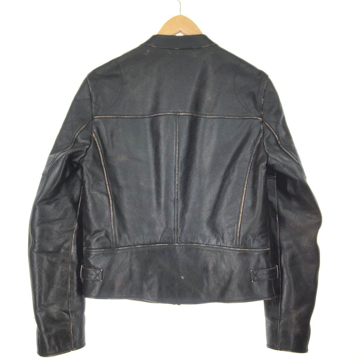 Gucci Men's Rider Jacket Size 44 454032 Xg313 Black