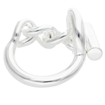 Hermes Croisette Silver Ring Men's 53 12