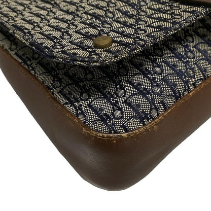 Dior/christian Dior Shoulder Bag Street Chictrotter Navy And Ivory And Dark