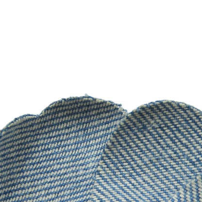 Chanel Corsage Camellia Brooch Denim Metal Women