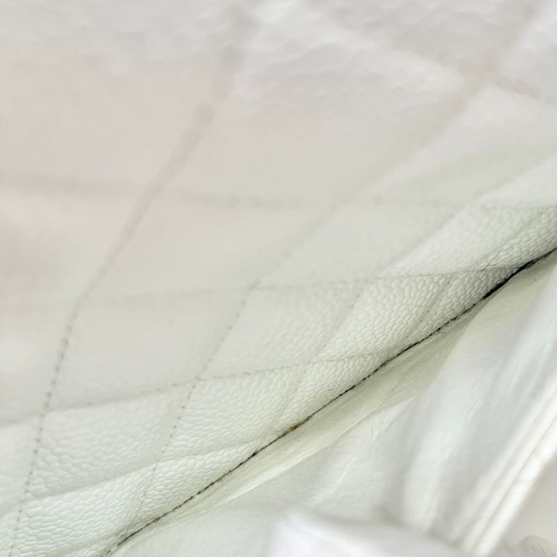 Chanel Shoulder Bag Caviar Skin Caviar Skin 23 W Flap Gold Hardware