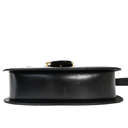 Celine Carriage Shoulder Bag Leather Black 83fa496
