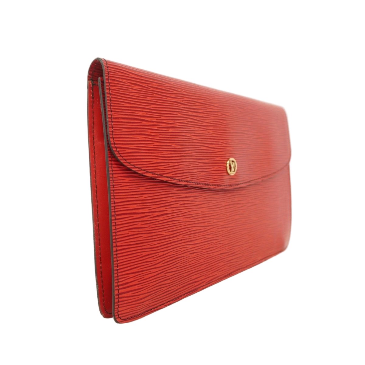Louis Vuitton Clutch Epi Montaigne 27 Castilian Red — view 2