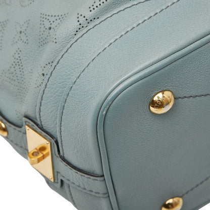Louis Vuitton Monogram Mahina Stella PM Handbag Shoulder Bag 2WAY M93176 Blue