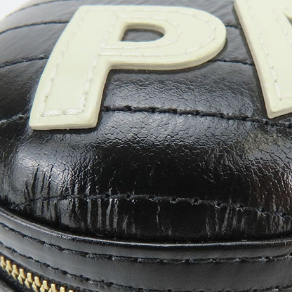 Chanel Shoulder Bag La Pausa Leather Black Gold Hardware V Stitching 26th Chain