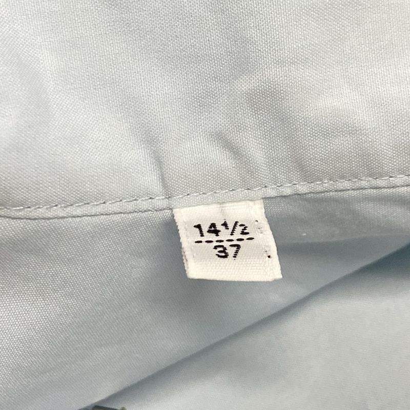Hermes Blouson Size 37 Men - Light Blue Long Sleeves/zip Up/spring/fall Cotton