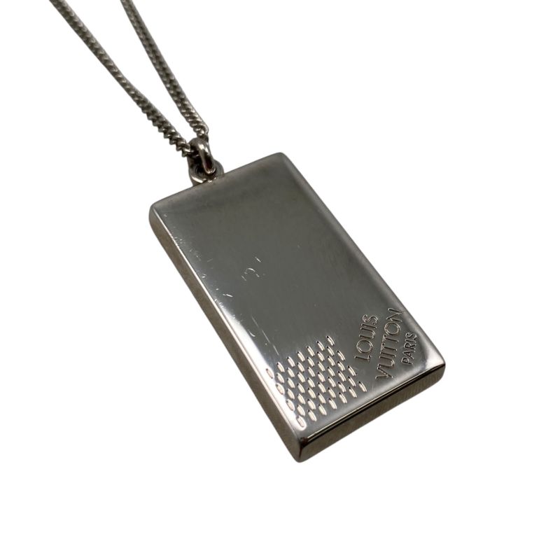 Em0133 Louis Vuitton Collier Plaque Necklace M61972