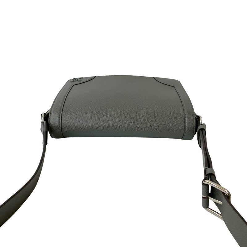 Louis Vuitton New Flap Messenger Taiga Leather Shoulder Bag
